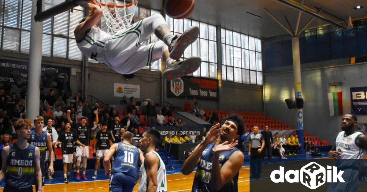 Черно море Тича стартира с убедителна победа в Националната баскетболна