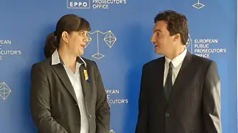 Крум Зарков разговаря с Лаура Кьовеши за предизвикателствата пред Европейската прокуратура