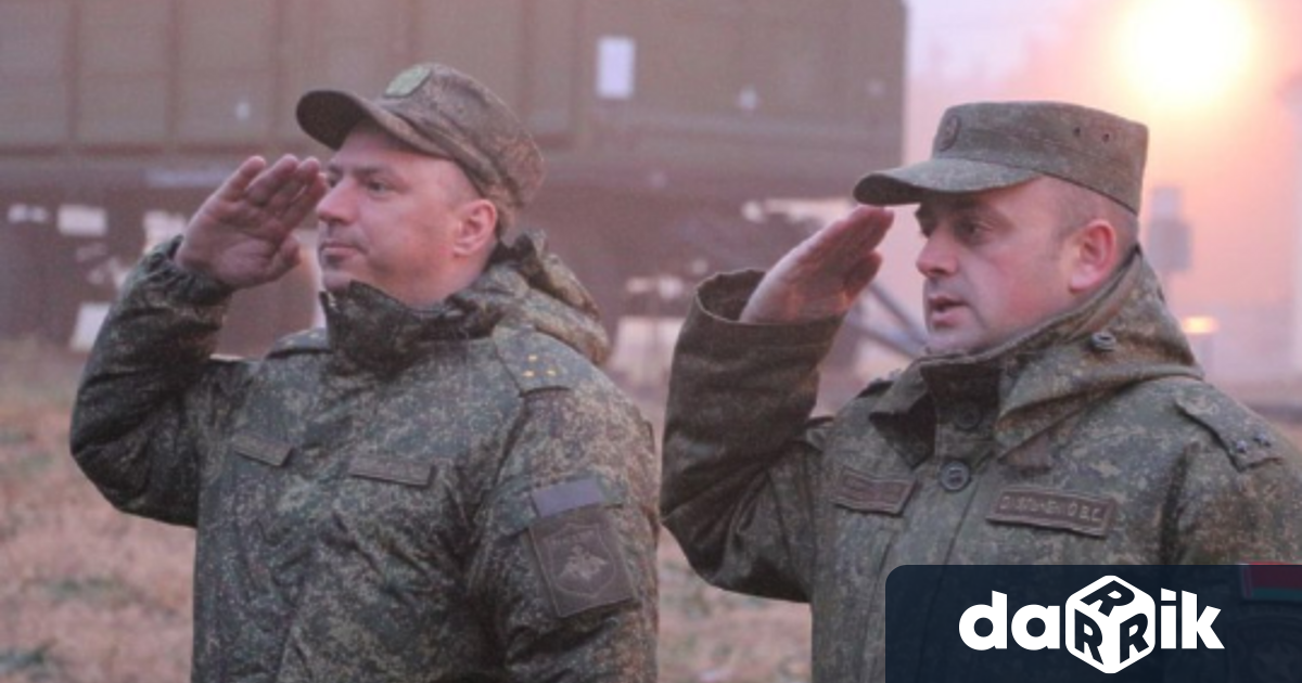 Първите руски войници, които ще участват в регионалната войскова групировка