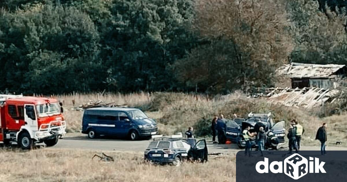 Четирима служители от Жандармерията са пострадалипри катастрофана 1 км от