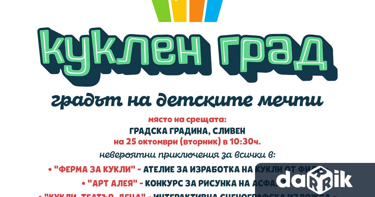 Куклен град – Градът на детските мечти“ отворя врати в