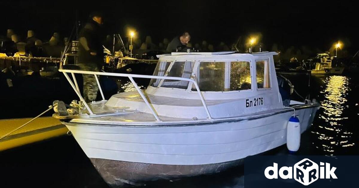 Риболовна лодка без разрешително за извършване на стопански риболов е