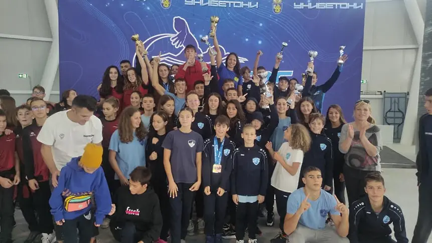 Брилянтен Черно море на плувния турнир Burgas Swimming Open