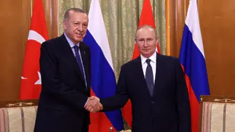 Ердоган: С Путин ще строим газов хъб, Европа може да ползва руски газ през Турция