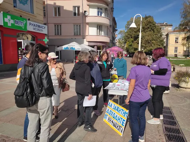 КНСБ – Габрово с информационен ден за протестната кампания на синдиката