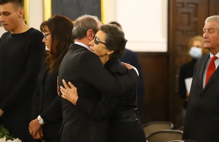 Юлиан Ревалски и съпругата на Антон Дончев - Райна Василева