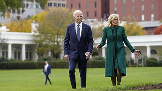 Американският президент Джо Байдън се загуби в градината на Белия