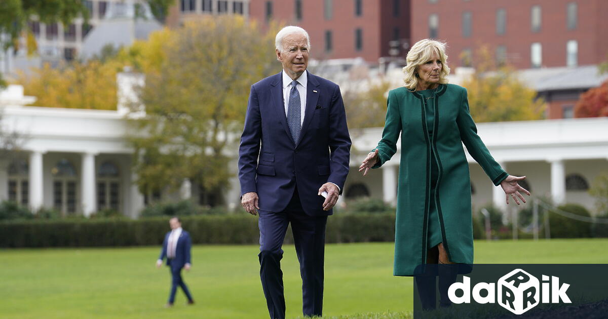 Американският президент Джо Байдън се загуби в градината на Белия