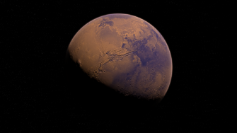 Несъмнено сте запознати със сухия прашен вид на Марс както