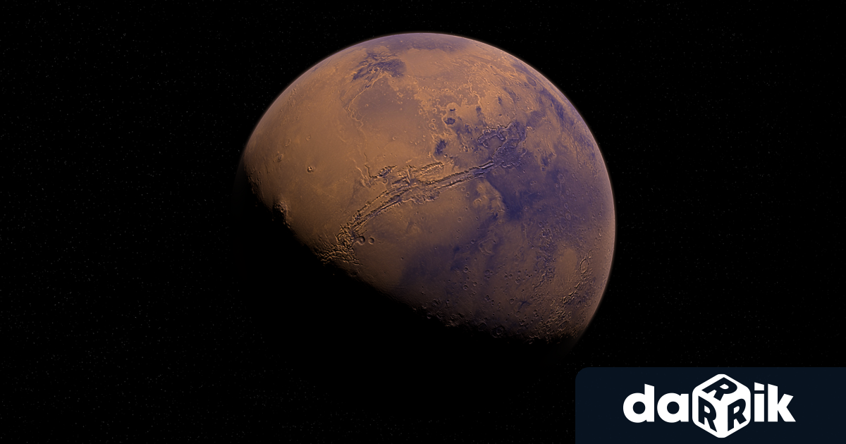 Несъмнено сте запознати със сухия, прашен вид на Марс, както