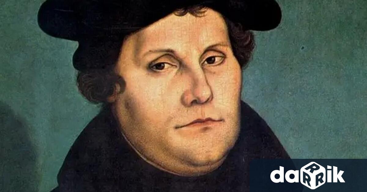На 31 октомври 1517 г. теологът Мартин Лутер окачва на