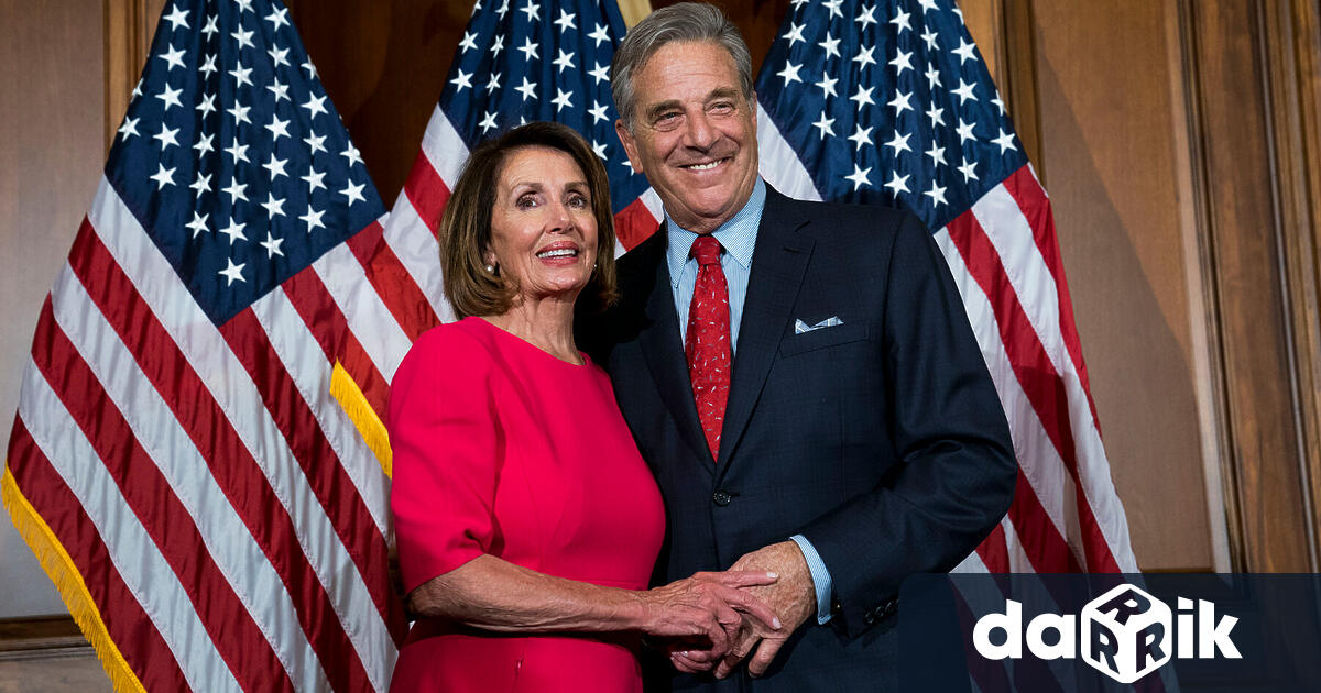 Мъжът, нападнал съпруга на председателката на Камарата на представителите на