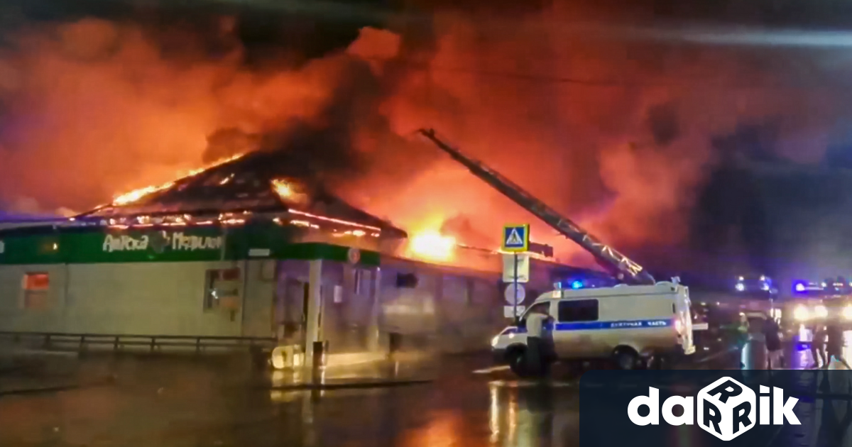 При пожар в кафе-клуб в руския град Кострома загинаха 15