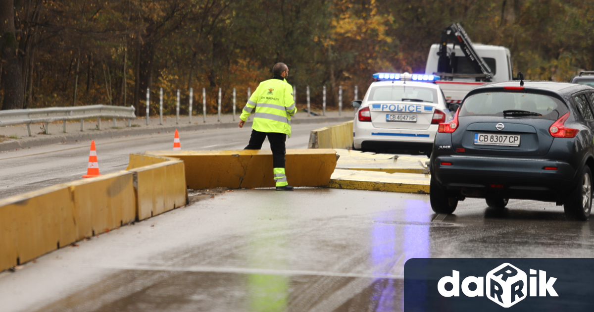 Влошаването на времето и дъждът, който заваля по обед в