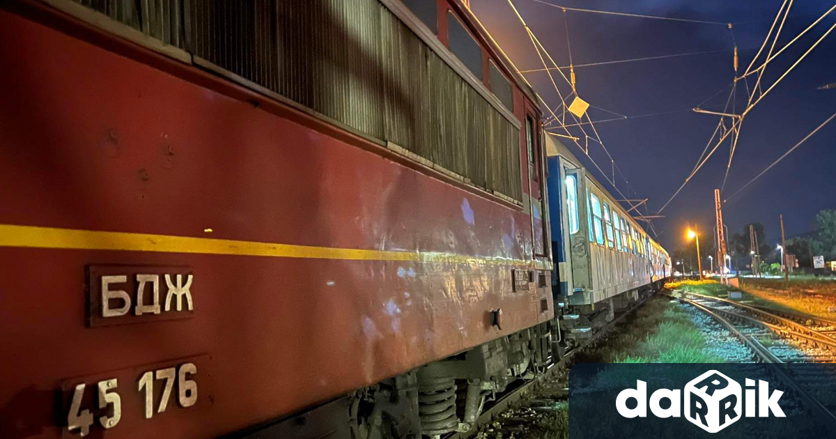 Пожар е възникнал във влака София - Варна, след гара