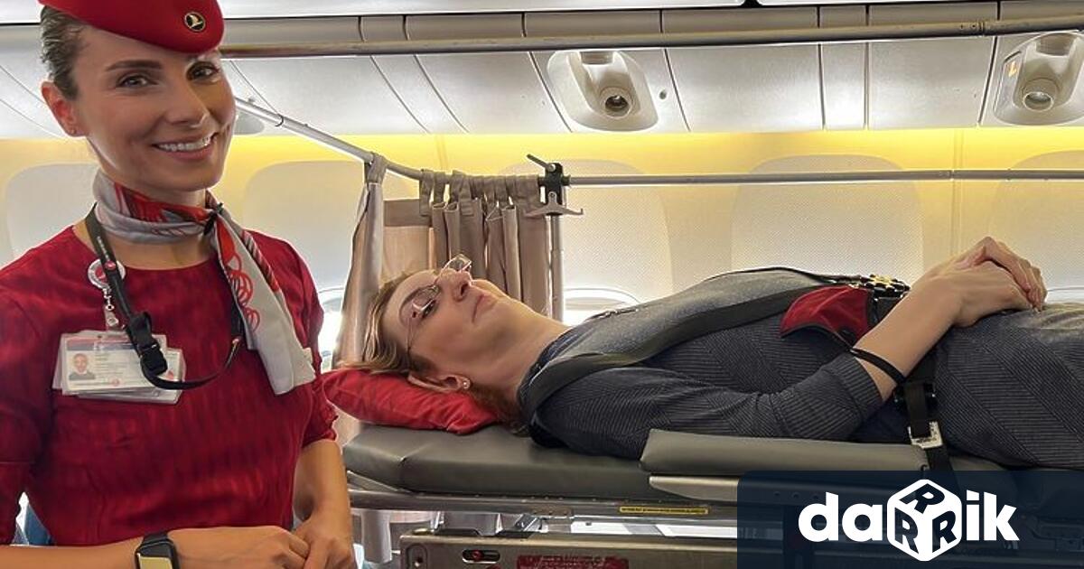 Най-високата жена в света летя със самолет за първи път,