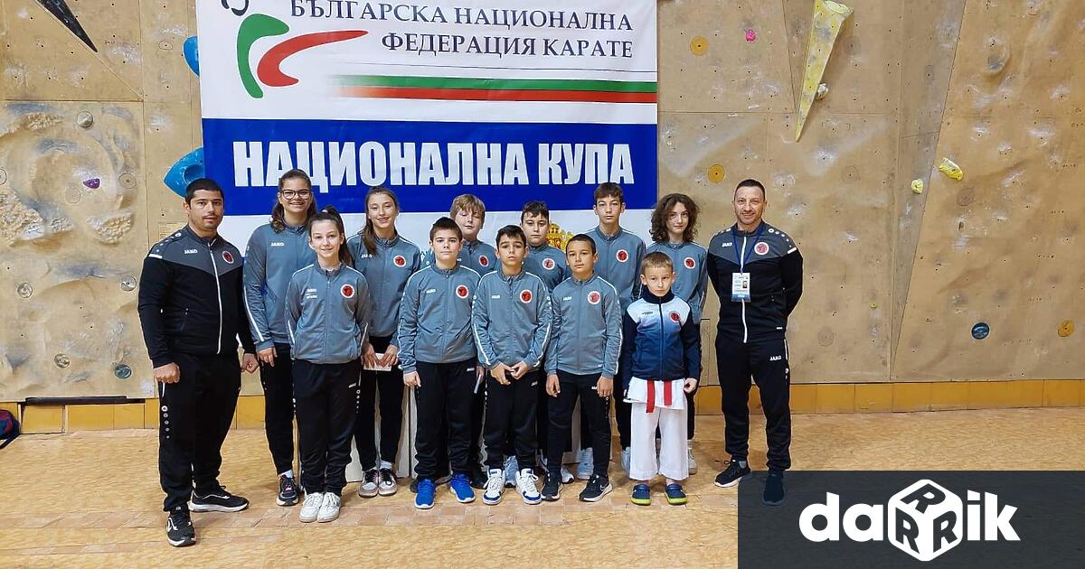 Състезатели на СКДарис с успехи на Национална Купа България по