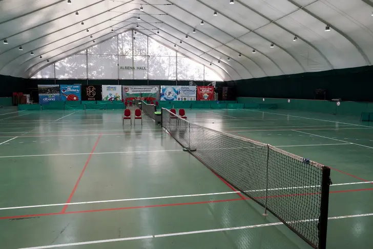 Три нови покрити тенис корта в Албена
