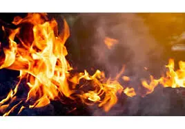 Разследват пожар на лека кола в селски двор във Врачанско