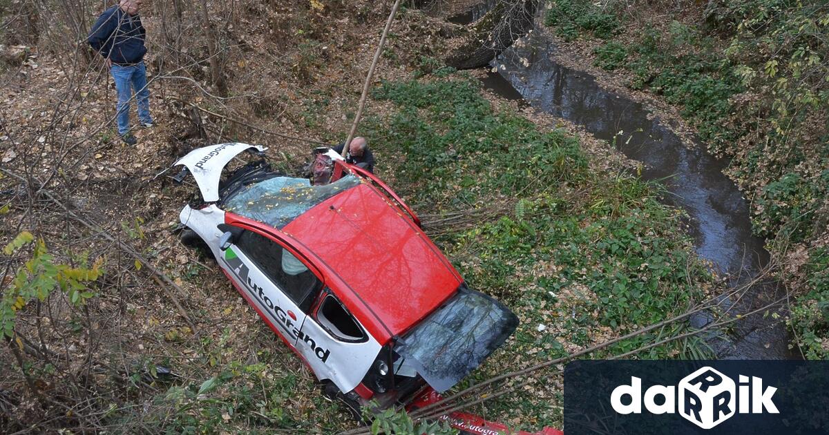 Зрелищна катастрофа е станала след 15 ч. следобед на международния