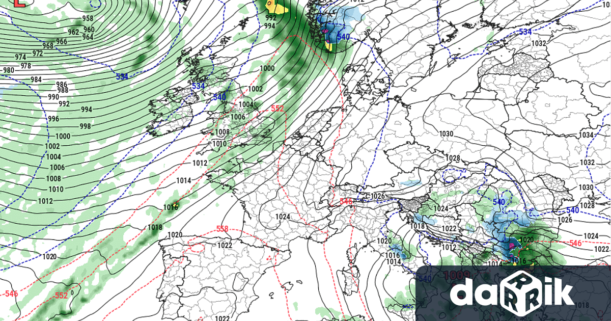 От около десетина дни средносрочните синоптични модели показваха, че след