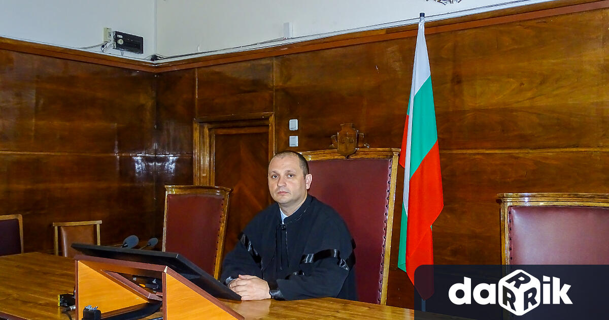 Съдия Светослав Тодоров днес встъпи в длъжност в Окръжен съд