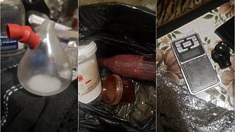 54 годишен мъж е задържан за производство и държане на наркотици