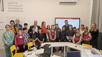 Модерен STEM център откриха днес в ОУ Димитър Матевски в