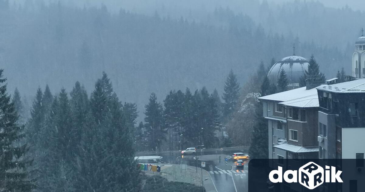 Валежи от сняг с различна интензивност има на територията на