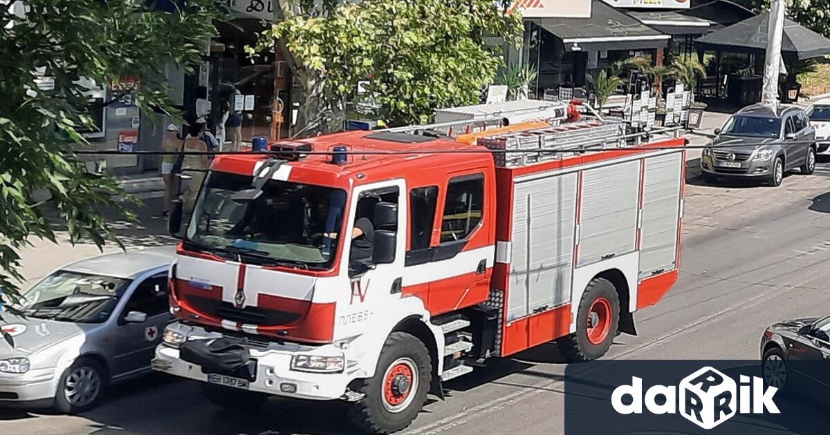 На 25 ноемвризабравена храна на терасата е предизвикала пожар в