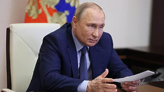 Руският президент Владимир Путин заяви пред германския си колега Олаф