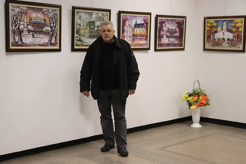 Николай Колев откри 48-та си самостоятелна изложба