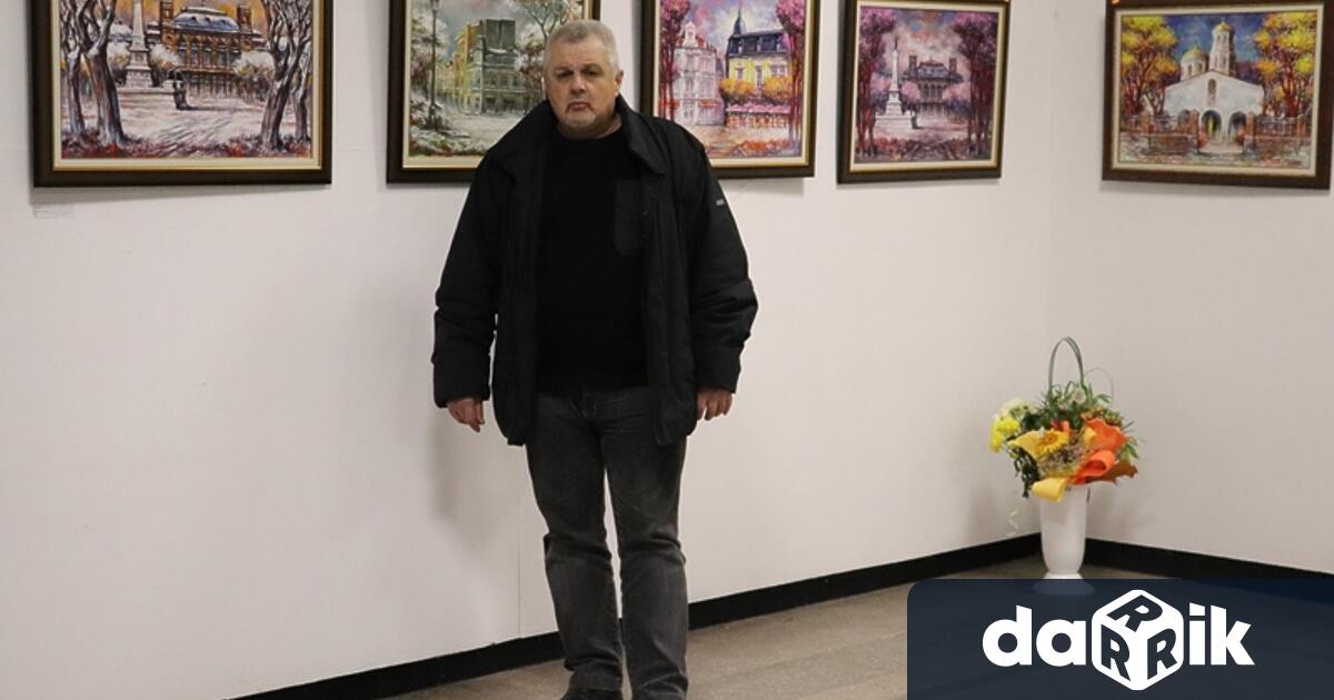 Николай Колев откри вчера вечерта 48-ата самостоятелна изложба в залата