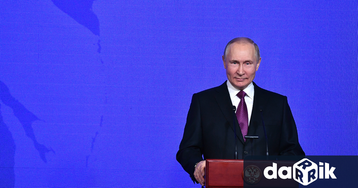 Говорителят на Кремъл Дмитрий Песков заяви, че руският президент е