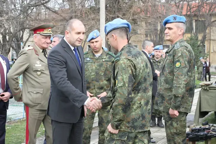 Командирът на 61-ва механизирана бригада генерал Деян Дешков начело на Сухопътните войски