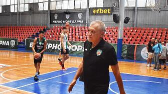 Старши треньорът на БК Черно море Тича Кирил Болшаков поздрави