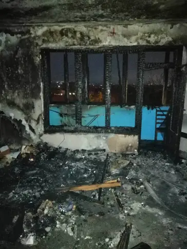 Пожар изпепели жилище, огънят тръгнал от електрическо одеало