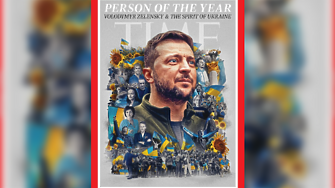 Списание Тайм избра украинския президент Володимир Зеленски за Личност на