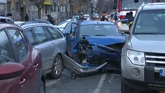 Шофьорът, причинил верижната катастрофа в София, получил епилептичен припадък