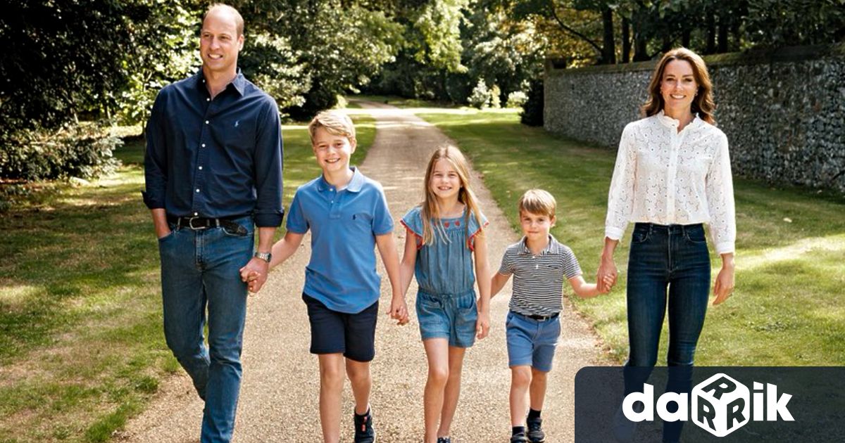 Принцът и принцесата на Уелс - Уилям и Кейт -пуснаха