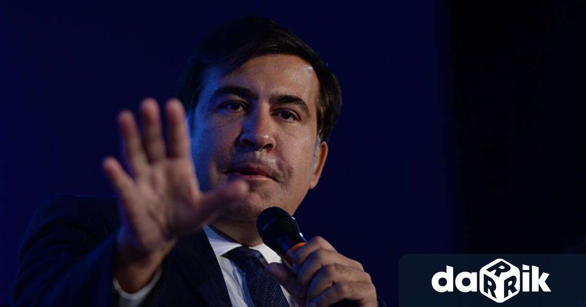 Бившият грузински президент Михаил Саакашвили, който в момента излежава присъдата