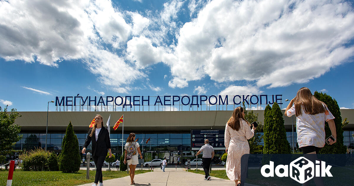 Снимка: Заради сигнали за бомби: Затвориха летището в Скопие