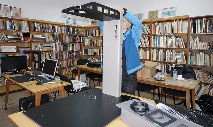 Библиотека „Пеньо Пенев“ с нов дигитален скенер
