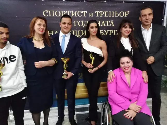 Гимнастичка спечели приза за най-добър спортист на Бургас