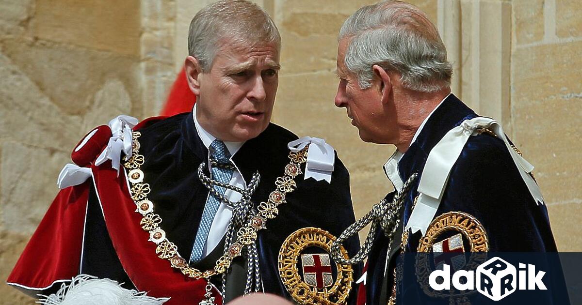 Крал Чарлз изгони принц Андрю от Бъкингамския дворец 62 годишният херцог вече