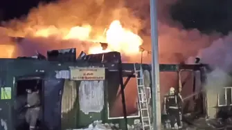 22 жертви взе пожар в незаконен дом за възрастни хора в Русия