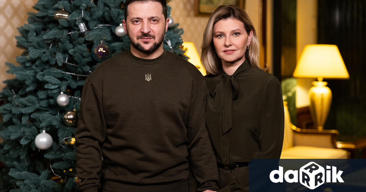 Украинският прецидент Володимир Зеленски отправи новогодишно послание към целия свят