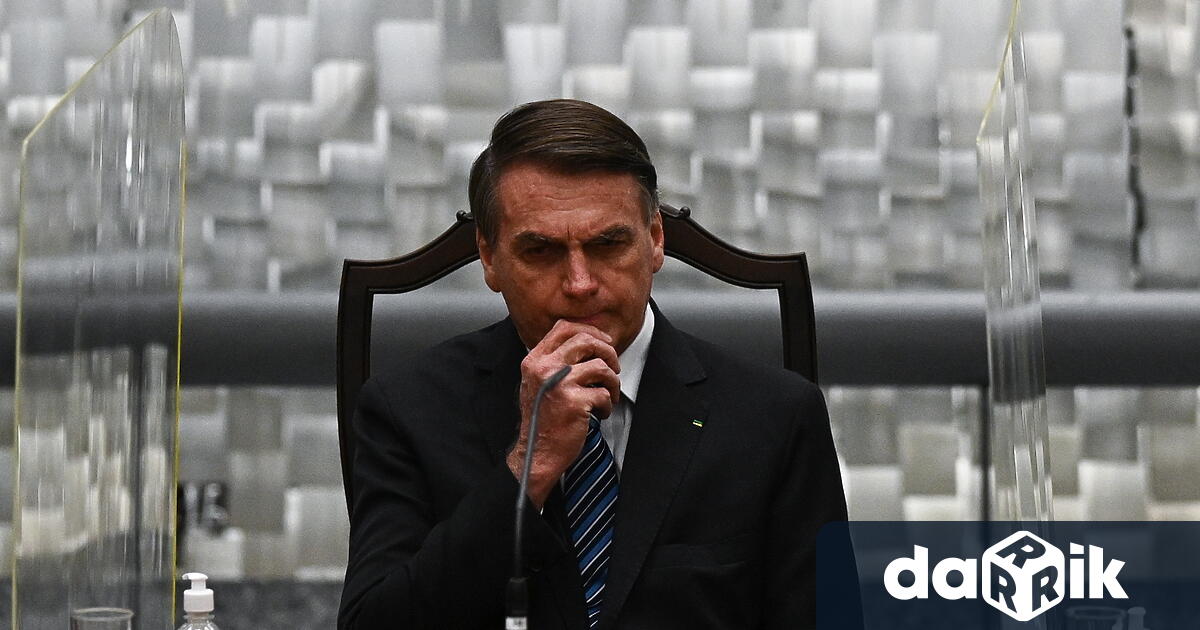 Действащият бразилски президент в оставкаЖаир Болсонаро, който не призна поражението