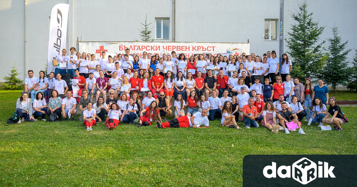 Българският младежки Червен кръст е най голямата младежки неправителствена организация в