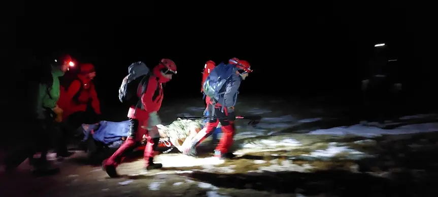 Спасиха турист, тежко пострадал при падане от Отовишки връх 